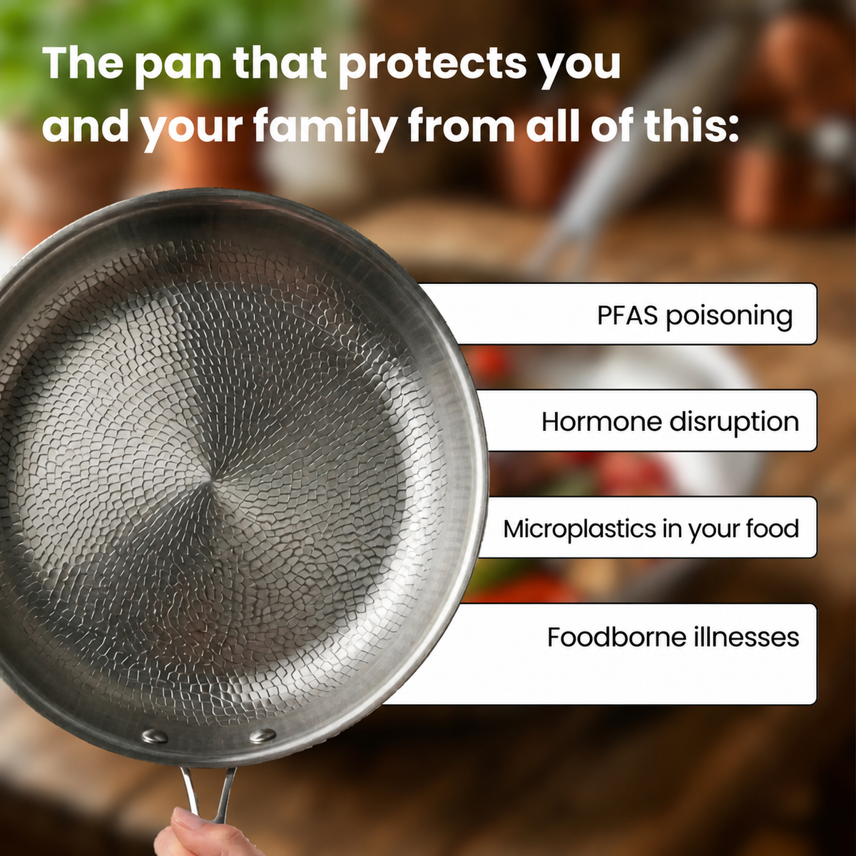 The pan that protects you and your family